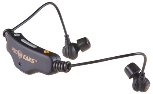 Pro Ears PEEBHTBTBLK Stealth 28 HTBT 28 dB Behind The Head, Bluet