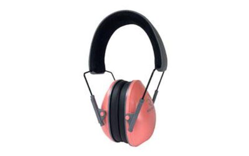 Radians LS0830CS Lowset Passive Muff 21 dB Over the Head Coral/Bl