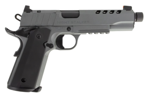 Tisas 10100558 1911 Night Stalker SF 10mm Auto 8+1, 5 Black Steel