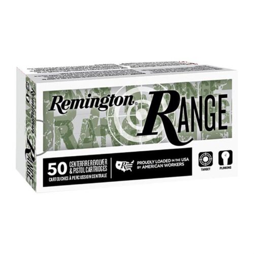 Remington Ammunition R27780 Range  9mm Luger 124 gr Full Metal Ja