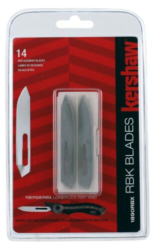 Kershaw 1890RBX LoneRock RBK Replacement Blades Drop Point 2.75 S