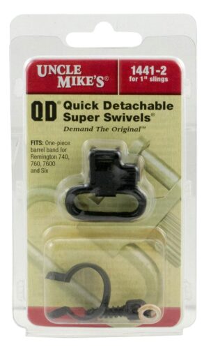 Uncle Mike's 14412 Super Swivel  Quick Detach Blued 1 Loop for Re