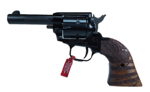 Heritage Mfg BK22B2WBRN35 Barkeep  22 LR 6 Shot, 2.68 Black Oxide