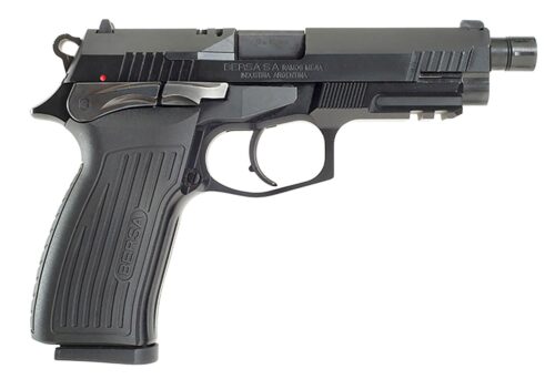 Bersa TPR9MX TPRX  Full Size Frame 9mm Luger 17+1, 4.25 Black Ste