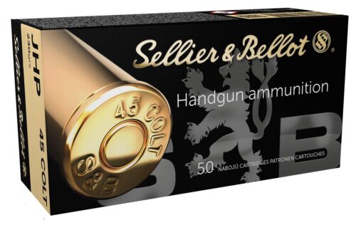 Sellier & Bellot SB45F Handgun  45 Colt 230 gr Jacket Hollow Poin
