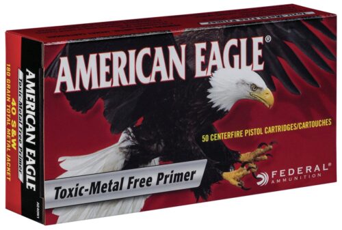 Federal AE40N1 American Eagle Indoor Range Training 40 S&W 180 gr