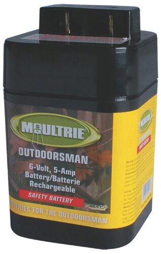 Moultrie MFHP12406 6V Rechargeable Safety Battery  Black Compatib