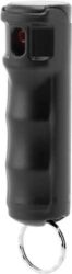 Mace Compact Pepper Spray Black Hard Case 12' Range - Black