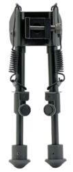 SME SMEBPSPR Shooting  Bipod Black Anodized 6-9 Aluminum