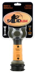 Cuddeback 164 Solid Aim Shooting Stick with Brown Finish, Rubber