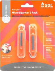 Survive Outdoors Longer Fire Lite Micro Sparker 2/ct