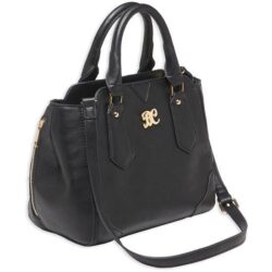 Bulldog BDP020 Satchel Purse w/Holster Black Leather for Small Au