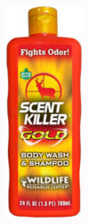 Wildlife Research Scent Killer Gold Body Wash & Shampoo - 24 FL OZ
