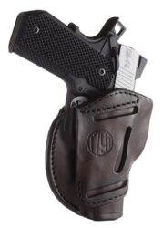 1791 Gunleather 3WH1SBRA 3-Way  IWB/OWB Size 01 Signature Brown L
