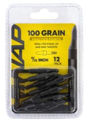 NAP NAP60P3DP932 3D Practice Points Field Tips Fixed 100 Gr Black