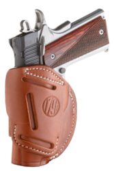 1791 Gunleather 4WH1CBRR 4-Way  IWB/OWB 01 Classic Brown Leather