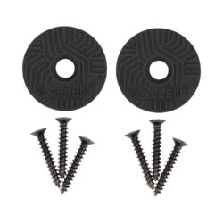 Allen 5649 Disc Gun & Tool Magnet Set Black Metal Screw On 2 pk