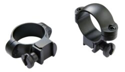 Burris 420076 Rimfire and Airgun Rings  Matte Black  1 High