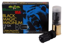 Brenneke SL123BMM Black Magic Magnum  12 Gauge 3 1 3/8 oz Slug Sh