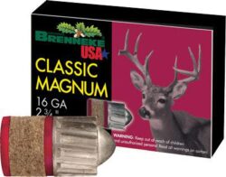 Brenneke SL162CLM Classic Magnum  16 Gauge 2.75 1 oz Slug Shot 5