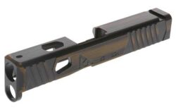 Rival Arms Faction Slide for Glock Models 43/43X - Battle Bronze