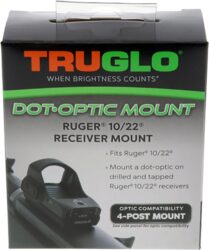 Truglo MNT RIFL RCVR 10-22 TG/VOR/DOC