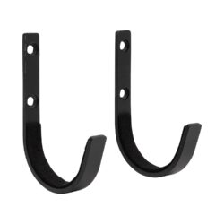 Allen Stronghold Steel Hooks Black 2/ct