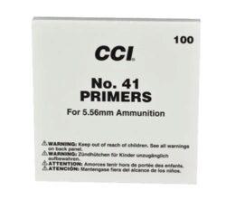 CCI 1 Mil-Spec No. 41 5.56x45mm NATO Rifle/ 1000 Per Box