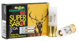 Brenneke SL123SUS SuperSabot  12 Gauge 3 1 1/8 oz Sabot Slug Shot