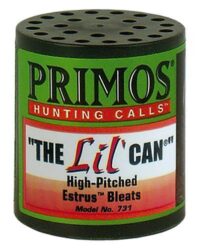 Primos 731 The Lil' Can  Call Attracts Deer Green Plastic