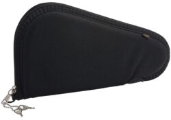 Allen 7413 Locking Handgun Case Black Endura, YKK Zippers & Foam