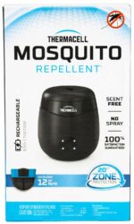 Thermacell E55X E-Series Rechargeable Repeller Charcoal Gray Effe