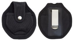 Uzi Accessories UZICUFFCASE Handcuff Case  Nylon Black Belt Clip