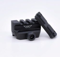 Warne 6102M Red Dot Riser Tactical Black Anodized