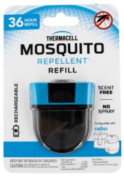 Thermacell ER136 Repellent Refill  Black Effective 20 ft Fits Rec