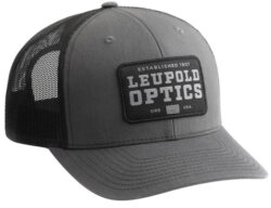 Leupold Established 1907 Trucker Hat Grey/Black