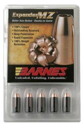 Barnes Bullets 30506 Expander MZ Muzzleloader 45 Cal Expander MZ