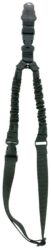 Aim Sports AOPS01B One Point Sling made of Black Elastic Webbing