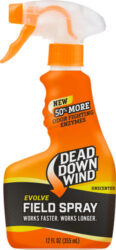Dead Down Wind 131218 Evolve Field Spray  Odor Eliminator Unscent