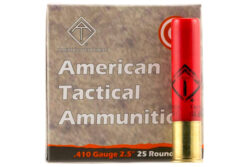 ATI ATIAC410BBB Shotshell  410 Gauge 12 Pellets BBB Shot 25 Per B