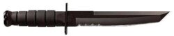 Ka-Bar 1245 Tanto  8 Fixed Tanto Part Serrated Black 1095 Cro-Van
