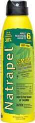 Natrapel 00066865 Lemon Eucalyptus  6 oz Aerosol Repels Ticks Eff