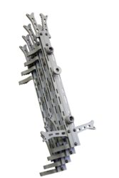 Hawk HWKACS4PK Helium Climbing Sticks Gray Aluminum 10 W x 20 L 4