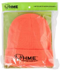 HME HMEVESTKCO Safety  Vest and Beanie OSFA Orange Acrylic