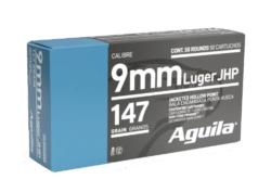 AGUILA 9MM 147GR JHP 50