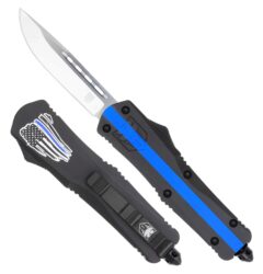 CobraTec Knives MCUSAFS3DNS FS-3 American Flag Medium 3 OTF Drop