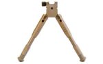 Caldwell AR Bipod Prone - Desert Tan