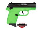 SCCY Industries CPX1CBLGG3 CPX-1 Gen3 9mm Luger 10+1 3.10 Lime Gr