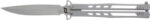 Schrade Alkymest Butterfly Folding Knife 4" Blade Silver
