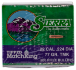 Sierra 7755C Tipped MatchKing  30 Cal .308 155 gr Tipped MatchKin